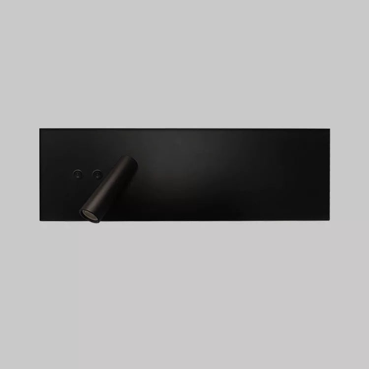 2 Lights Metal Reading Wall Lighting Modern Style Square Shape Wall Mounted Light Fixture