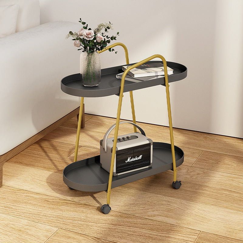 Scandinavian Geometric Bookcase Metal Vertical Bookshelf,25" H x 11" W