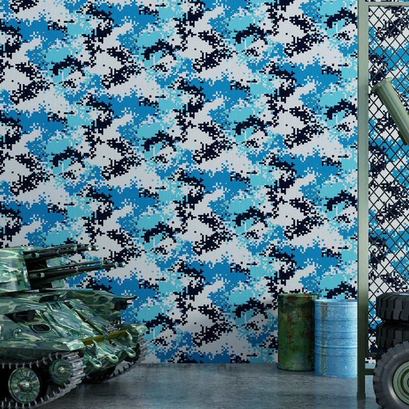 Militaire camouflagebehangrol voor thema-restaurantdecoratie, 57,1 m² wandbekleding in neutrale kleur