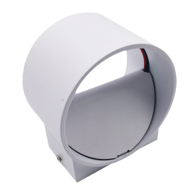 Kit d'éclairage de mini-mur en cercle noir / blanc