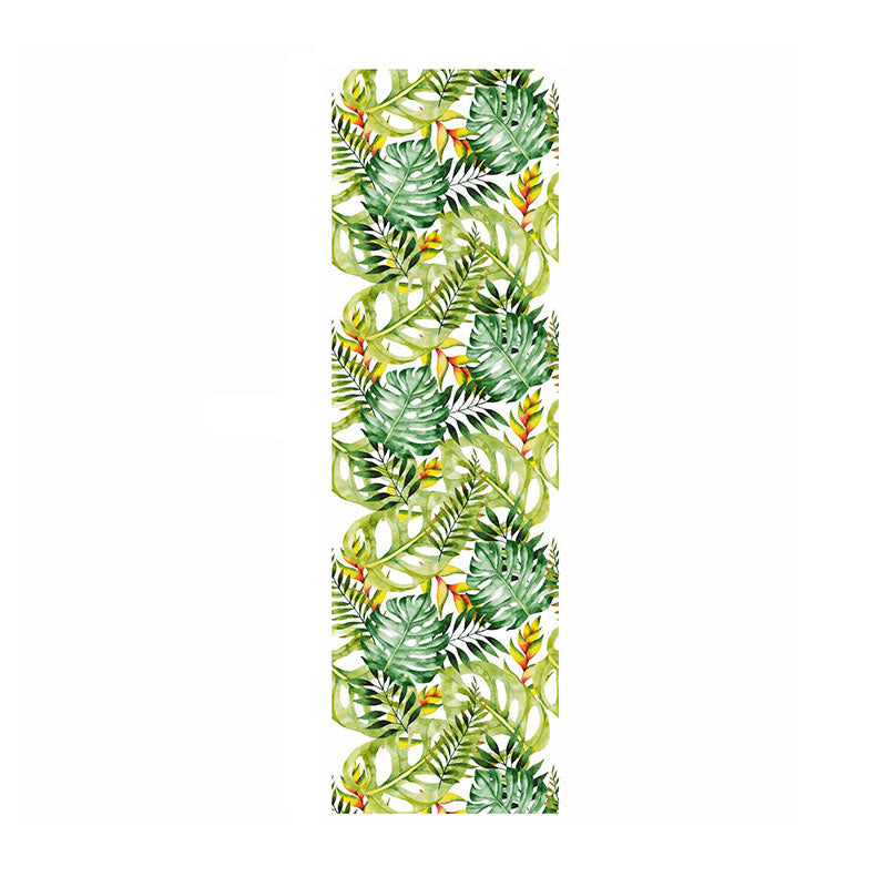 Modernism Palm Tree Wall Covering for Living Room, 29.1 sq ft. Wall Art in Green, Peel and Stick