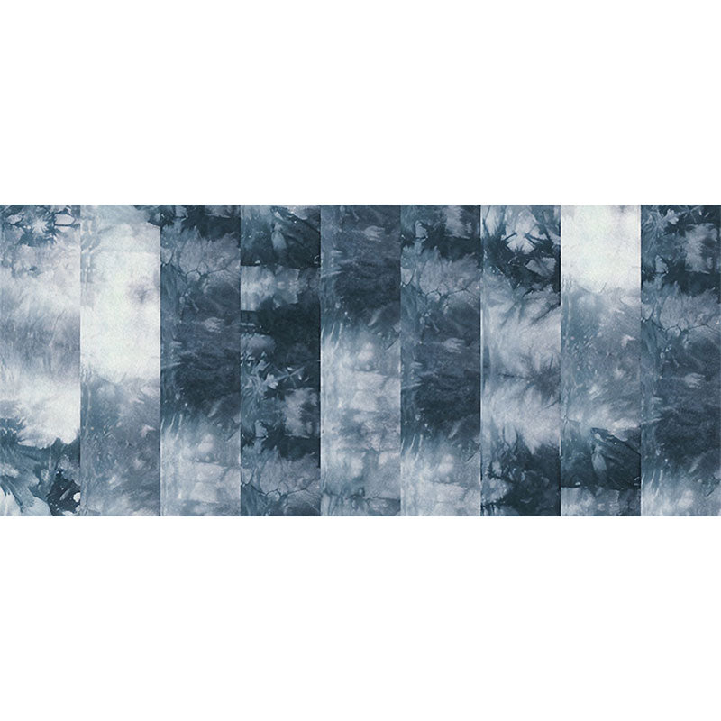 Illustration Watercolors of Stripe Mural Extra Large Wall Covering for Living Room, Made to Measure