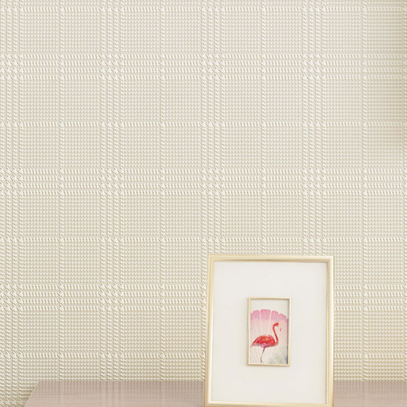 Linen Surface Wall Covering for Accent Wall Contemporary Wallpaper Roll, 31' x 20.5"