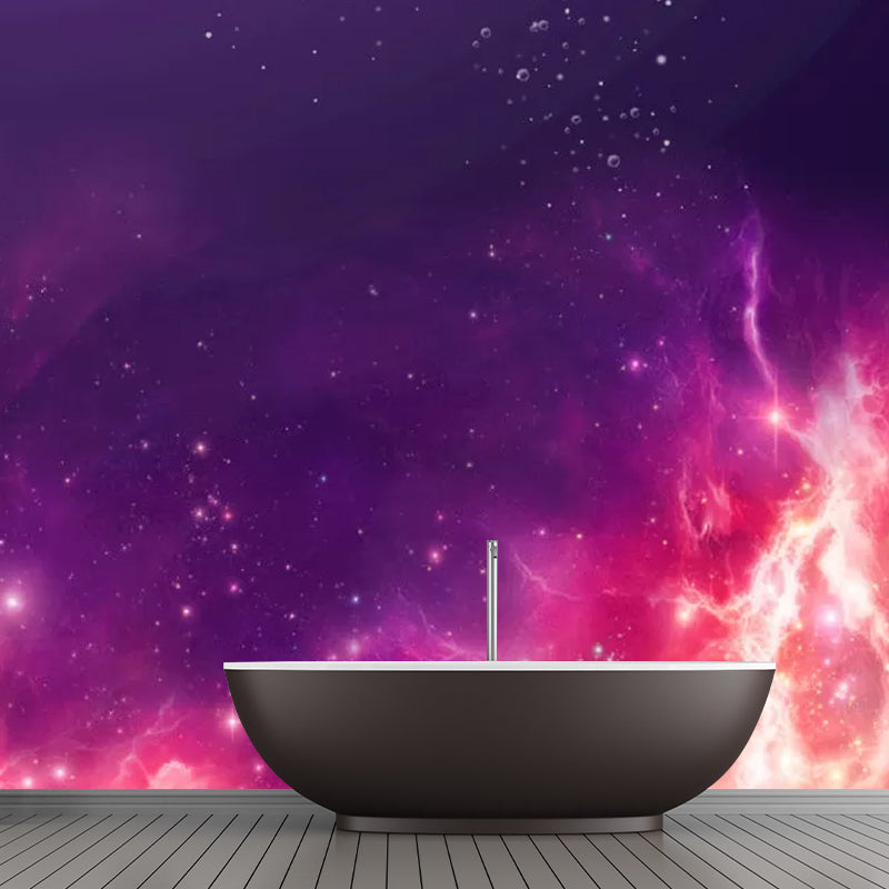 Photo Galaxy Wall Covering Full Size Wall Mural Decal for Accent Wall, Custom Size Available