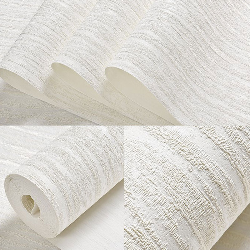 Soft Color Metallic Effect Wallpaper Roll Stain-Resistant Wall Covering for Living Room