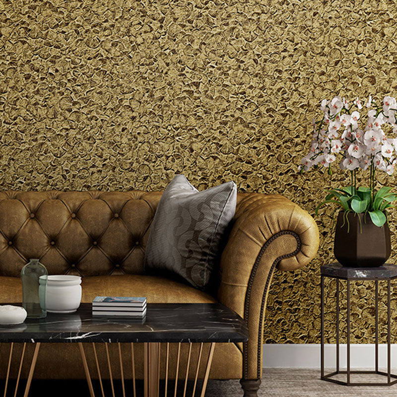 Ginkgoblätter-Wanddekoration für Schlafzimmer, Pflanzen, Tapetenrolle in neutraler Farbe, schmutzabweisend