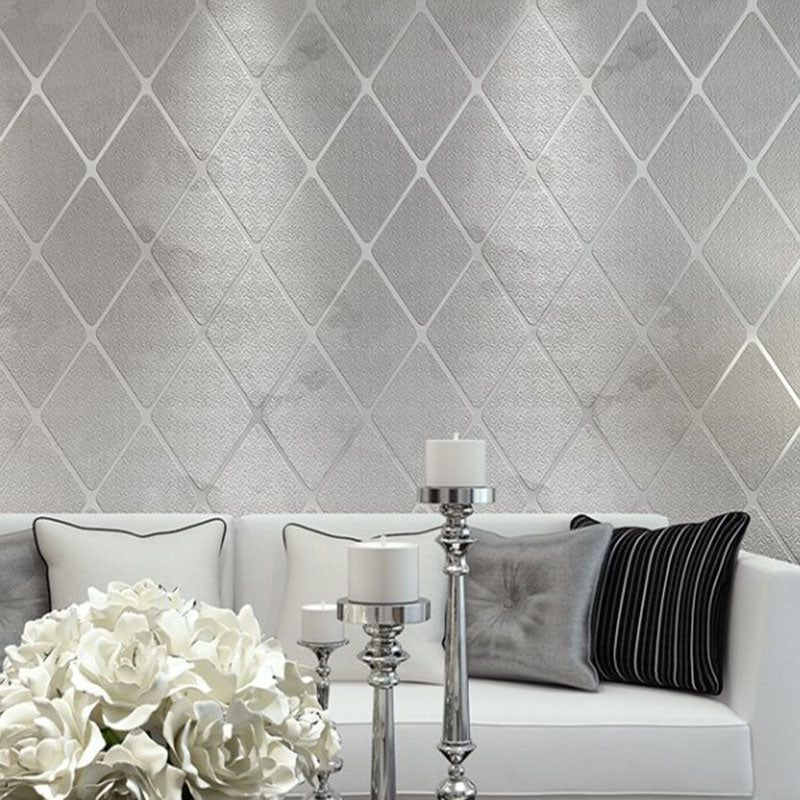 Harlequin Wall Covering 33' x 20.5" Flock Wallpaper Roll for Living Room Decoration, Non-Pasted