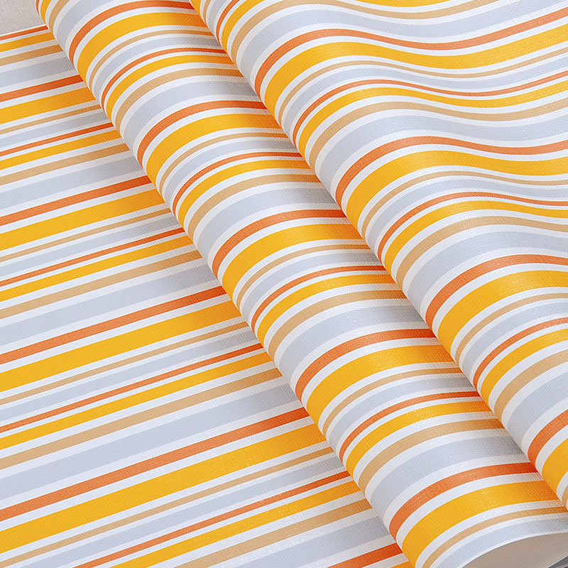 Vertical Stripe Wallpaper Roll for Living Room in Natural Color, 33-foot x 20.5-inch