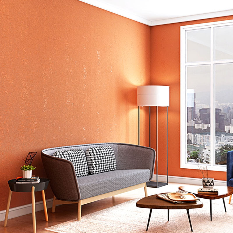 Plain Color Design Wallpaper Roll for Living Room, Natural Color, 31-foot x 20.5-inch