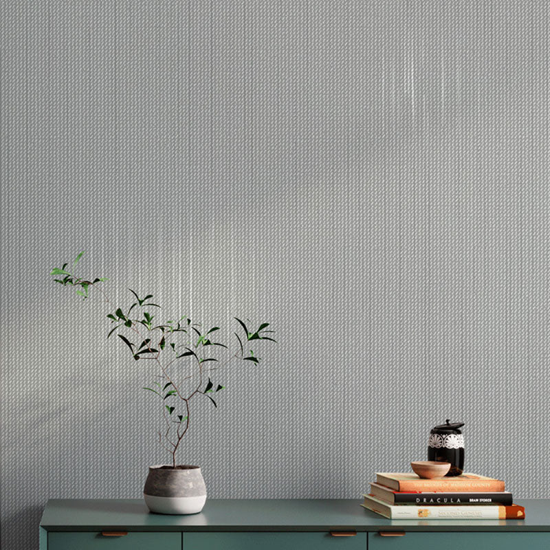 Revêtement mural à surface texturée en papier peint en tissu non tissé de couleur douce pour la décoration intérieure, 31' de longueur x 20,5" de largeur