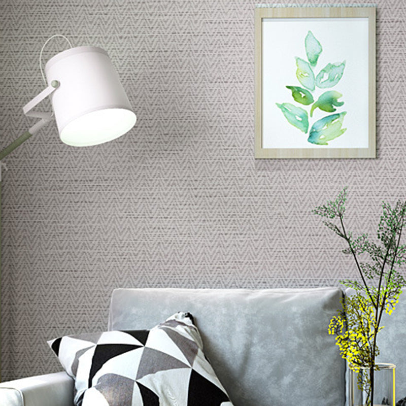 Décoration murale ethnique de couleur neutre, 57,1 pieds carrés, papier peint texturé en lin pour chambre d'amis
