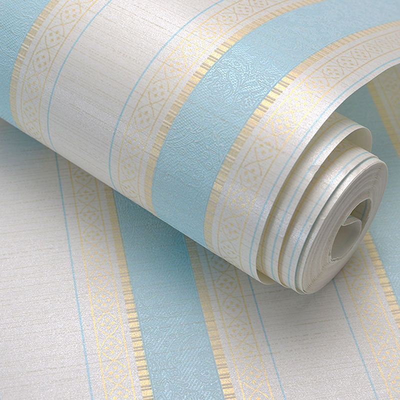 Vertical Stripe Wall Covering for Living Room Decoration Minimalist Wallpaper Roll, 31' x 20.5"