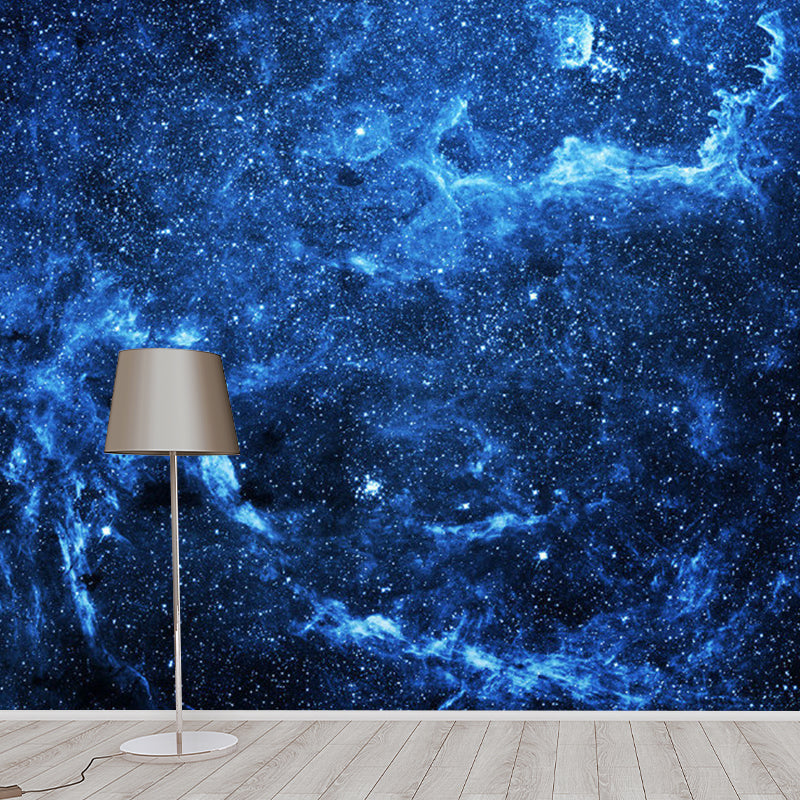 Moisture-Resistant Nebula Wall Mural Decal Personalized Size Simplicity Wall Art for Accent Wall