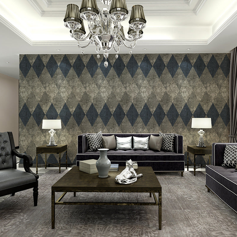 Harlequin Non-Woven Fabric Wallpaper for Accent Wall in Neutral Color, 20.5-inch x 33-foot