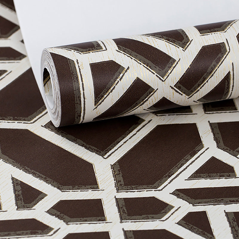 Color Block Wall Covering for Guest Room Decor Contemporary Wallpaper, 33 ft. x 20.5 in