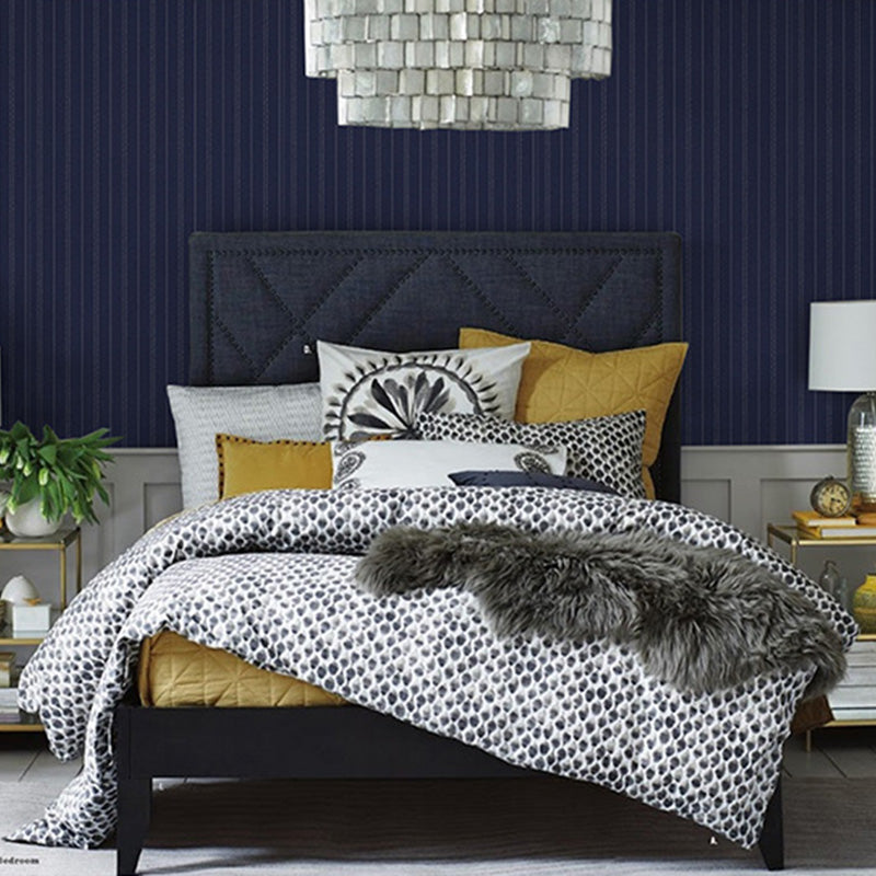 Vertical Stripes Wallpaper Roll for Accent Wall, Neutral Color, 33-foot x 20.5-inch