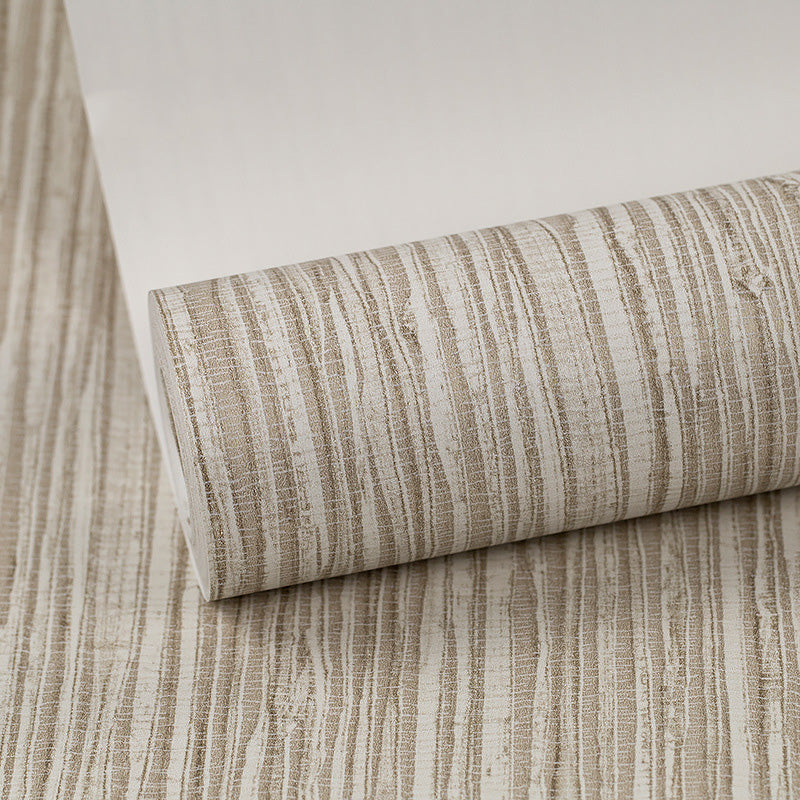 Simplicity Wall Decor in Soft Color Wood Effect Wallpaper, 33-foot x 20.5-inch, Non-Pasted