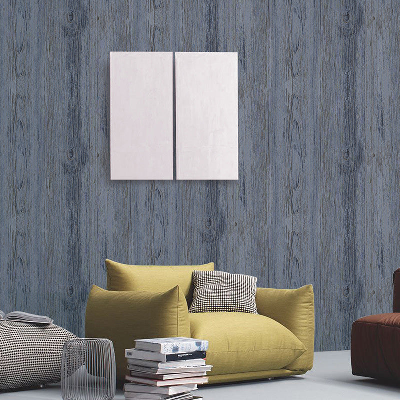 Rouleau de papier peint en bois vieilli pour la décoration de la maison, couleur naturelle, 20,5 pouces x 33 pieds