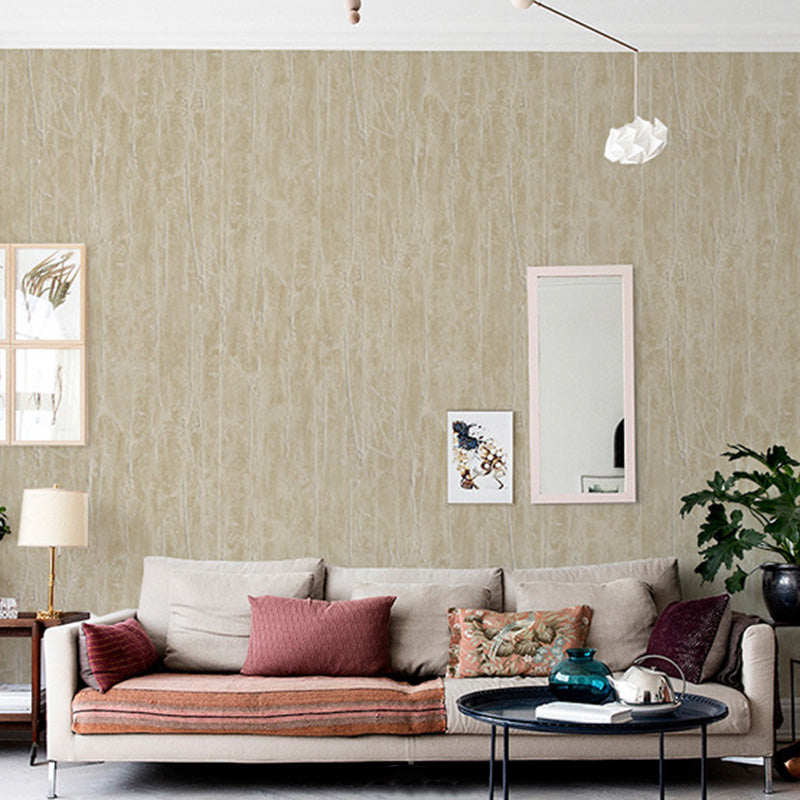 Wood Look Wall Covering 33' by 20.5" Wallpaper for Bedroom Decoration, Non-Pasted