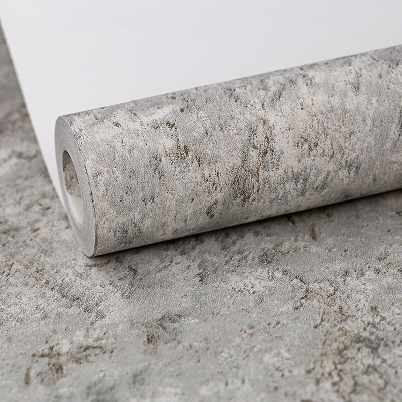 Contemporary Marble Effect Wall Decor for Bedroom, 20.5"W x 33'L Wallpaper in Natural Color