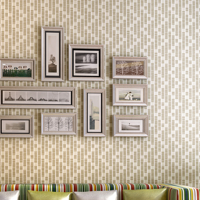 Decorative Mosaic and Tiles Wallpaper 20.5"W x 33'L Simplicity Wall Covering for Guest Room