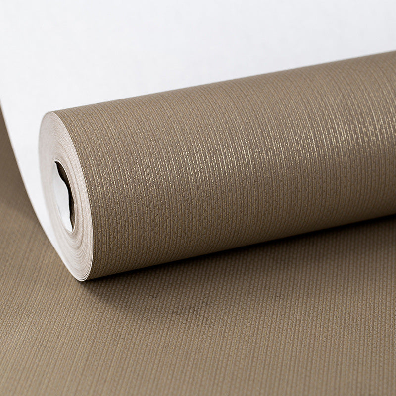 Linnen getextureerd wanddecor in neutrale kleuren vliesbehang voor thuis, 20,5"W x 33'L