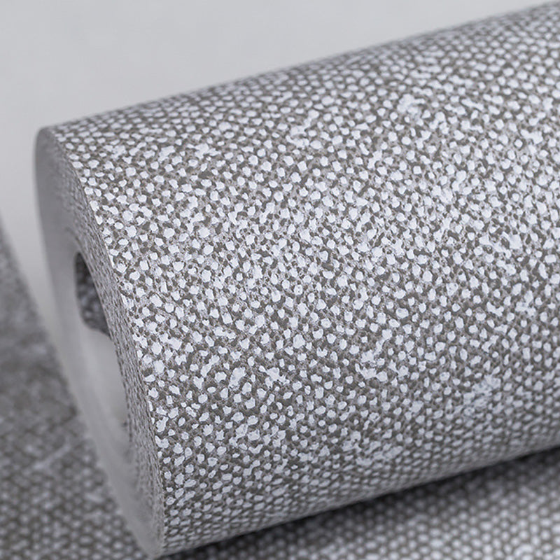 Decorative Linen Dots Wallpaper Non-Woven Fabric Nordic Wall Covering for Living Room