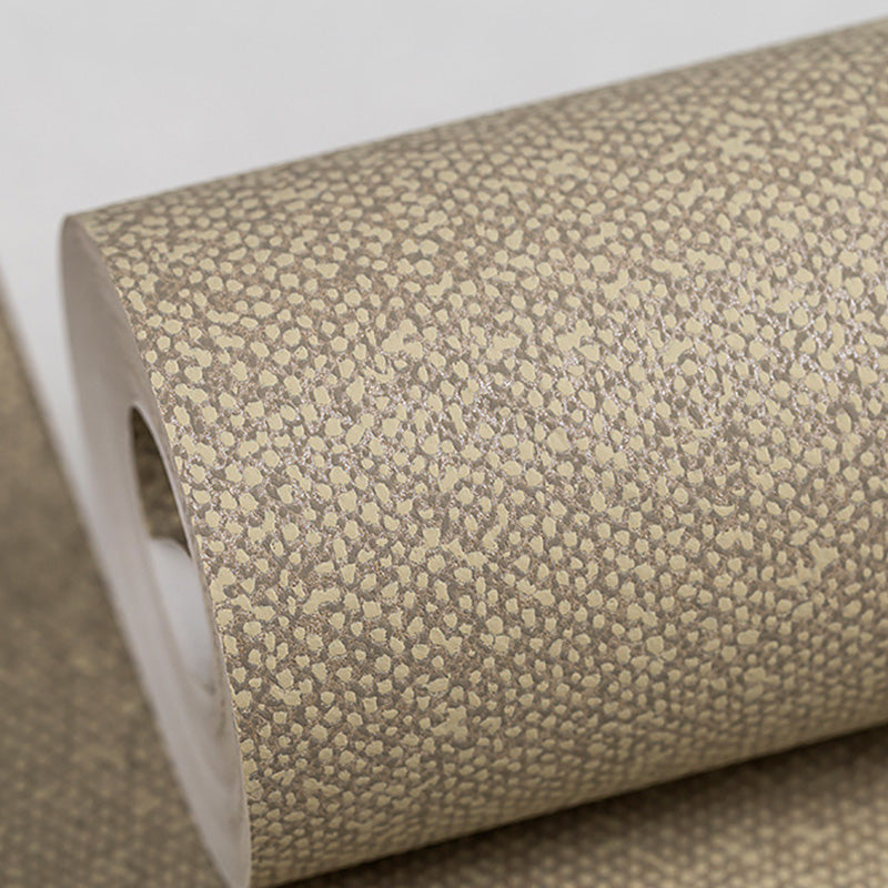 Papier peint en lin de 57,1 pieds carrés pour la décoration de chambre d'amis de couleur neutre, non encollé