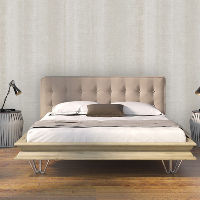 Nordic Stripes behangrol voor woonkamerdecoratie, natuurlijke kleur, 20,5 inch x 33 voet