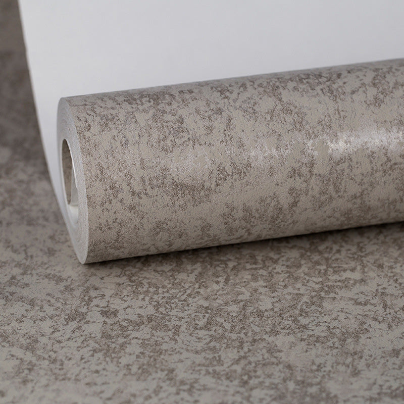 Dark Color Industrial Wallpaper 20.5 in x 33 ft Cement Surface Wall Covering for Home Decor