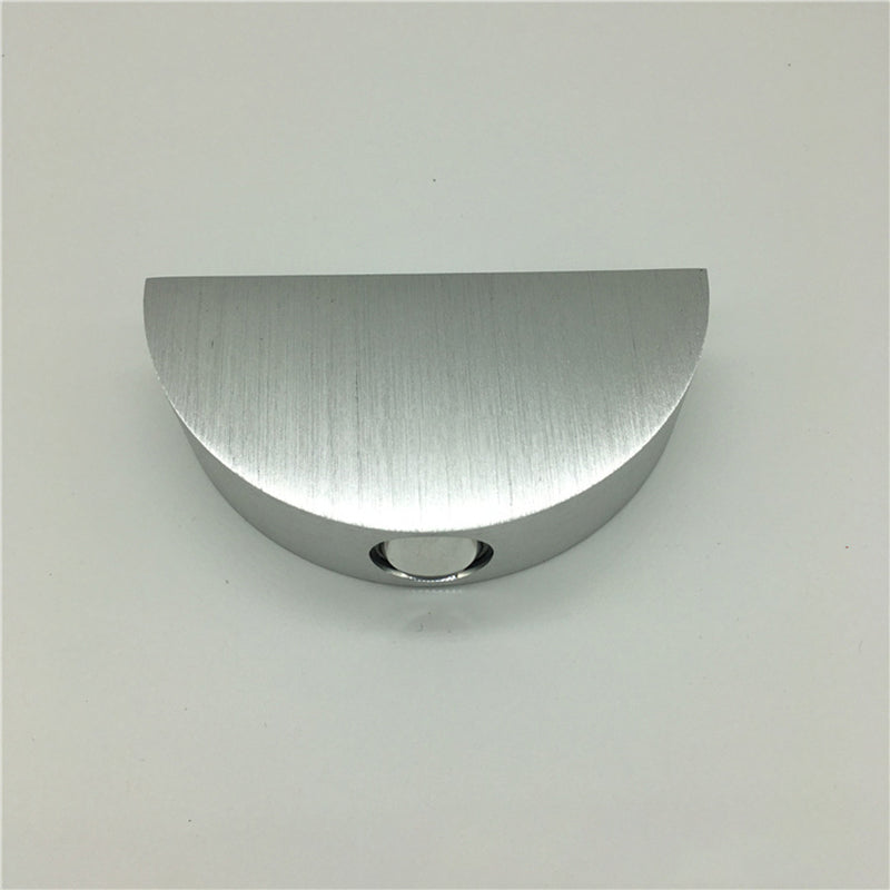 Zilveren halfcirkel wandlichtkit Minimalistische aluminium LED SCONCE-verlichting in blauw/rood/multi-gekleurd licht