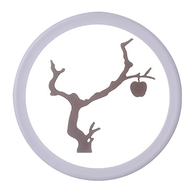 Lampe murale de chambre à coucher nue acrylique