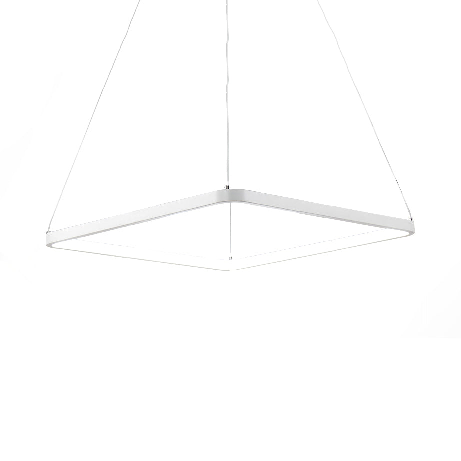 Multi-Layer Bedroom Ceiling Pendant Acrylic LED 1/2/3-Head Contemporary Chandelier Lamp in Warm/White/Natural Light