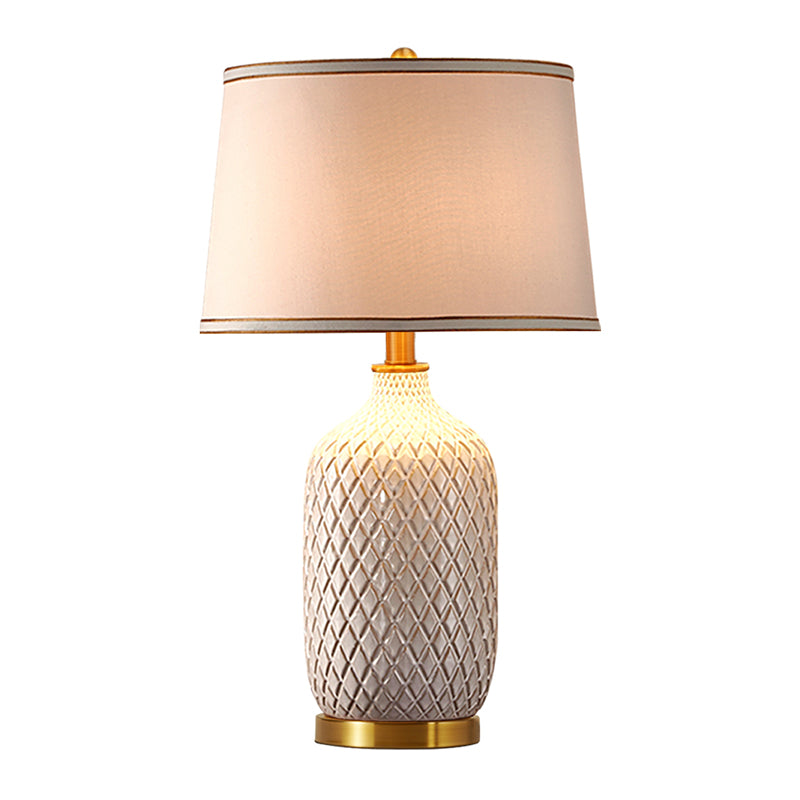 1 Lampada per ceramica per ceramica bianca tradizionale ceramica bianca tradizionale ceramica per ceramica tradizionale con tonalità del tamburo