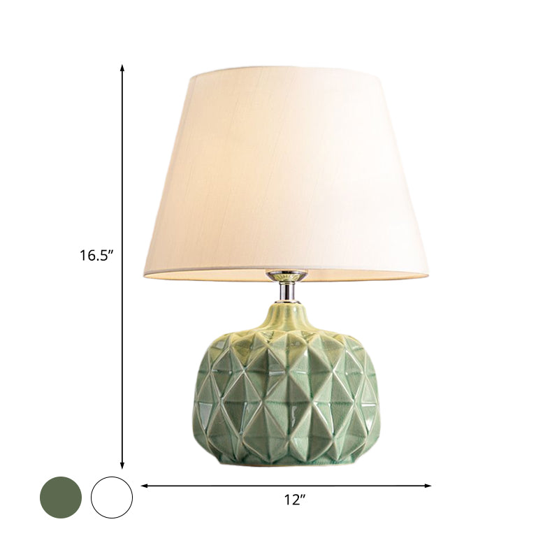 Trellis Keramikglas -Form Night Lamp