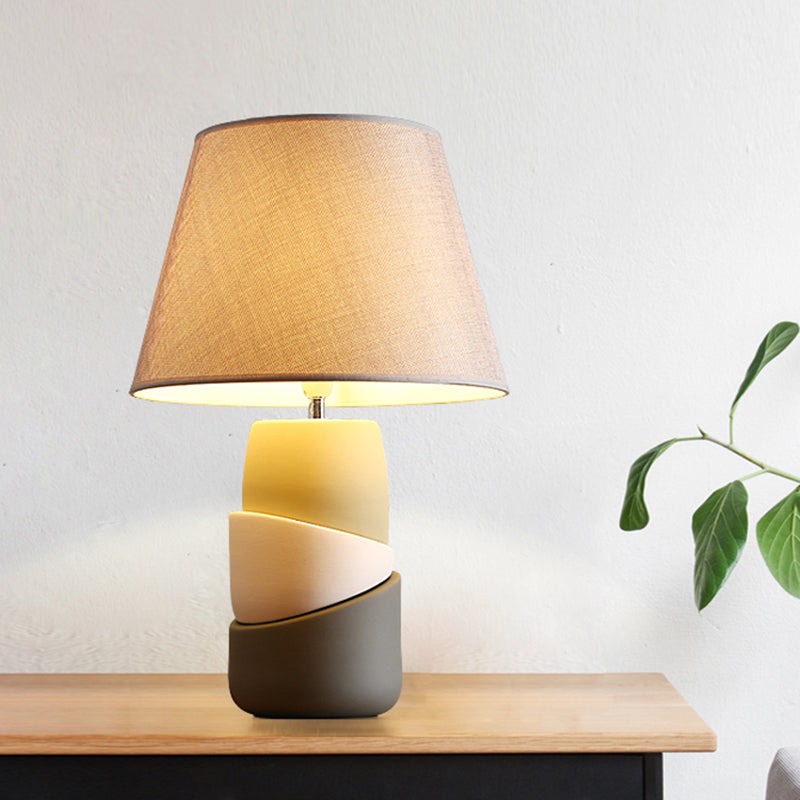 Grey 1 tête de nuit stand Light