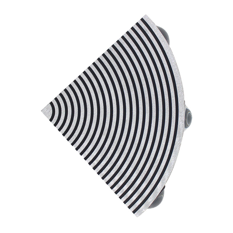 Lámpara de pared modernista en forma de wifi dormitorio de metal LED SONTANJE DE MUNTA DE MUNTA EN NEGRO Y PLATA, PURPRO/VERDE/AMARIL