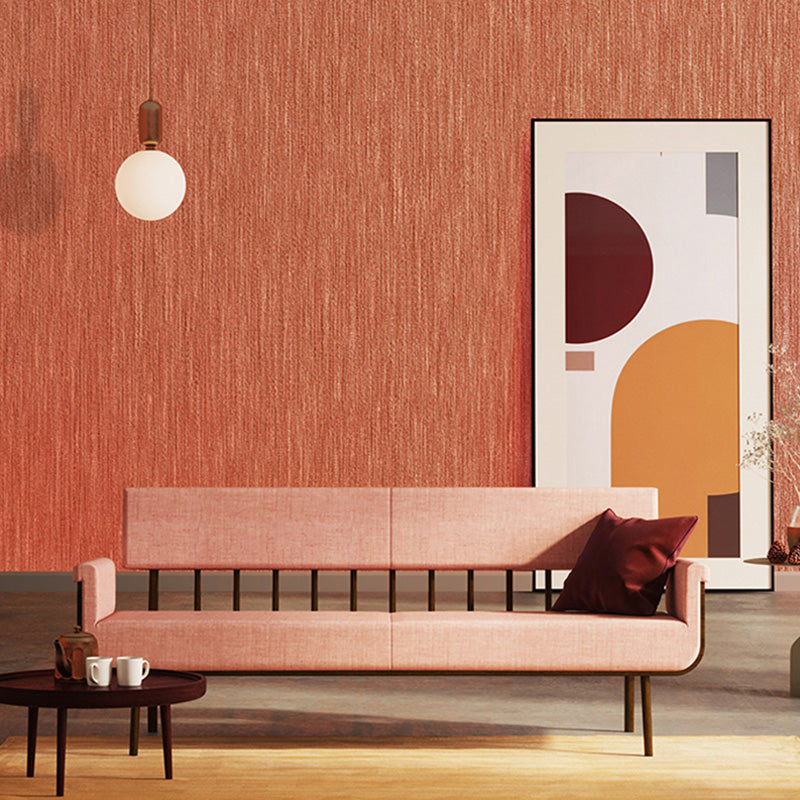 Heldere kleuren Scandinavische wandbekleding van 50 m2 met strepenbehang voor de inrichting van de gastenkamer