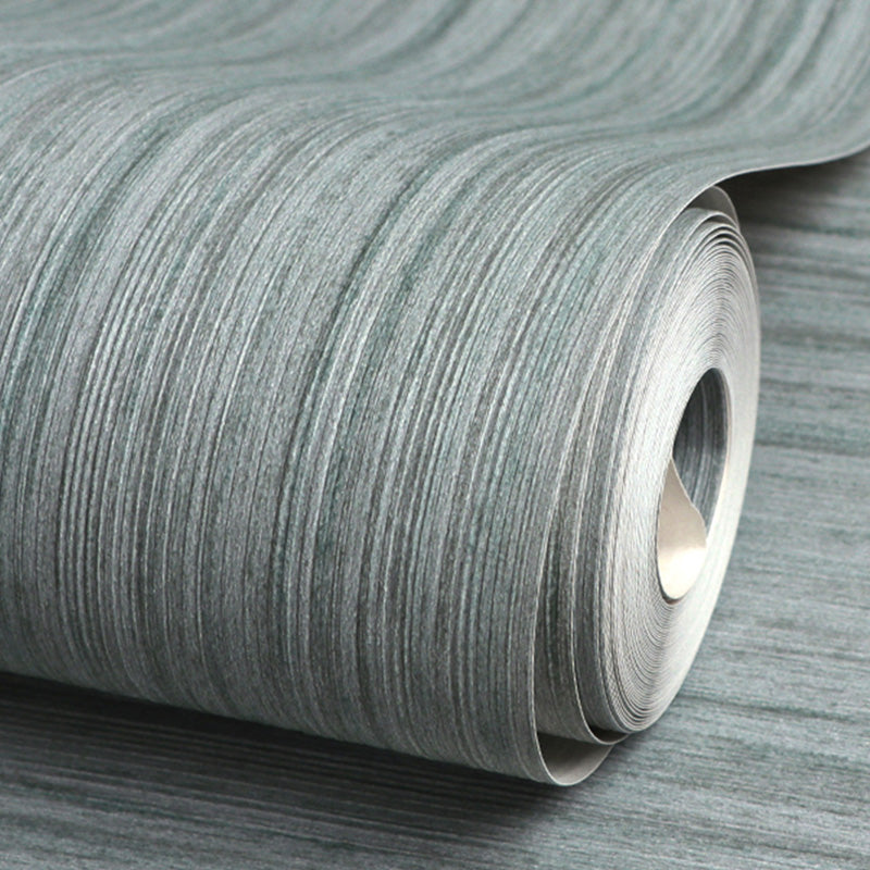 Stripes Wall Decor in Dark Color Plaster Wallpaper Roll for Living Room, 20.5 in x 33 ft