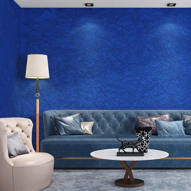 Waterproof Natural Silk Wall Decor Non-Woven Fabric Contemporary Wallpaper for Bedroom