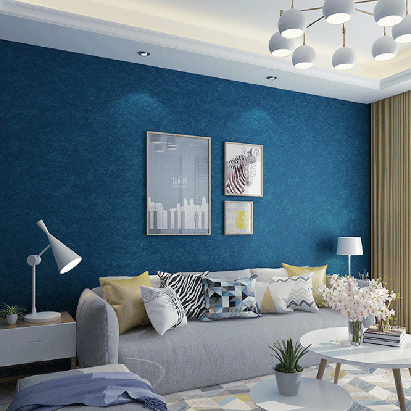 Distressed Design Wall Covering for Living Room Contemporary Wallpaper, 33-foot x 20.5-inch