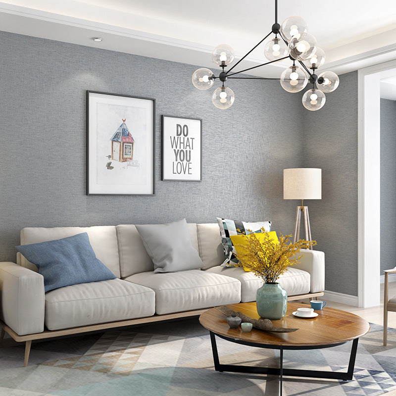 Post Modern Wallpaper Roll in Natural Color Textured Wall Decor, 20.5-inch x 33-foot