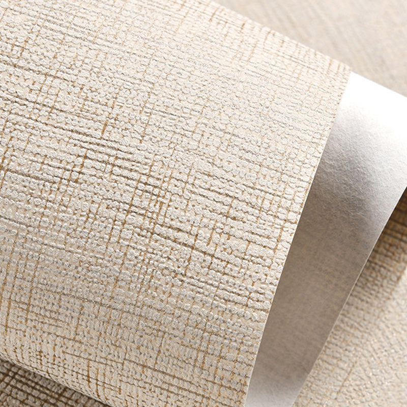 Post Modern Wallpaper Roll in Natural Color Textured Wall Decor, 20.5-inch x 33-foot