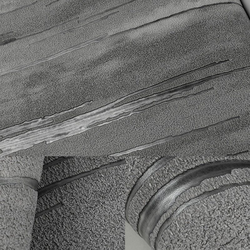 Modern Pastel Color Flock Wallpaper Textured Abstract Unpasted Wall Covering for Home Decor