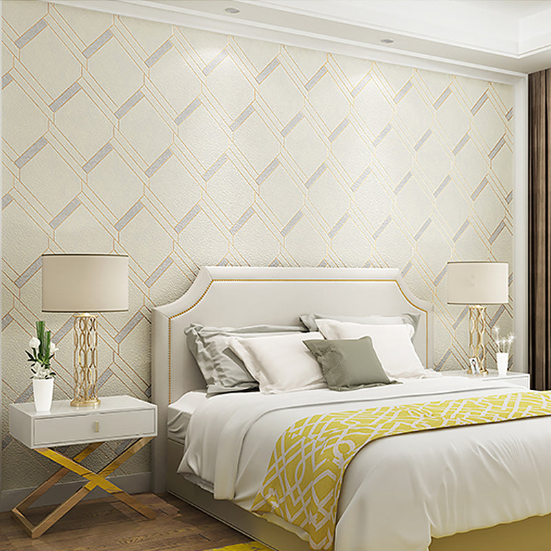 Matrix 57.1-sq ft Wallpaper Roll Pastel Color Textured Moisture Resistant Wall Art for Bedroom