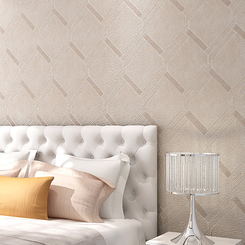 Matrix 57.1-sq ft Wallpaper Roll Pastel Color Textured Moisture Resistant Wall Art for Bedroom