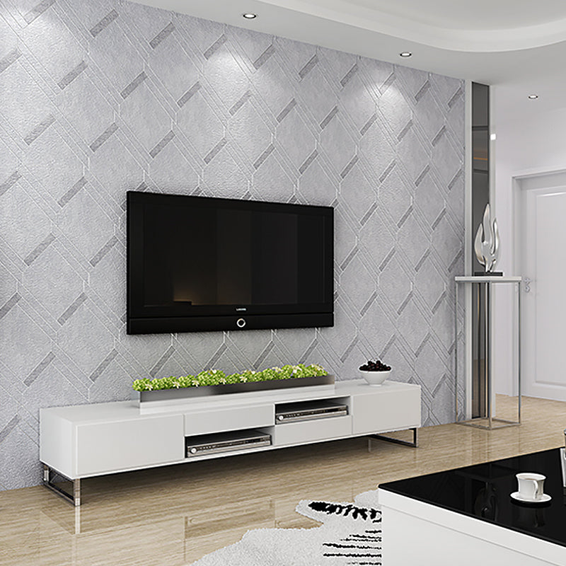 Matrix 57.1-sq ft Wallpaper Roll Pastel Color Textured Moisture Resistant Wall Art for Bedroom