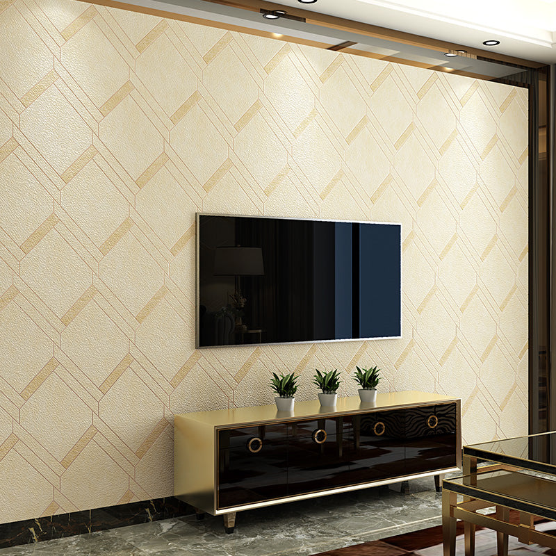 Matrix 57.1-sq ft Wallpaper Roll Pastel Color Textured Moisture Resistant Wall Art for Bedroom