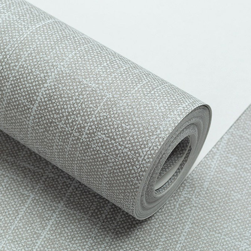 Simple Soft Color Non-Woven Wallpaper Smooth Solid Moisture-Resistant Wall Decor