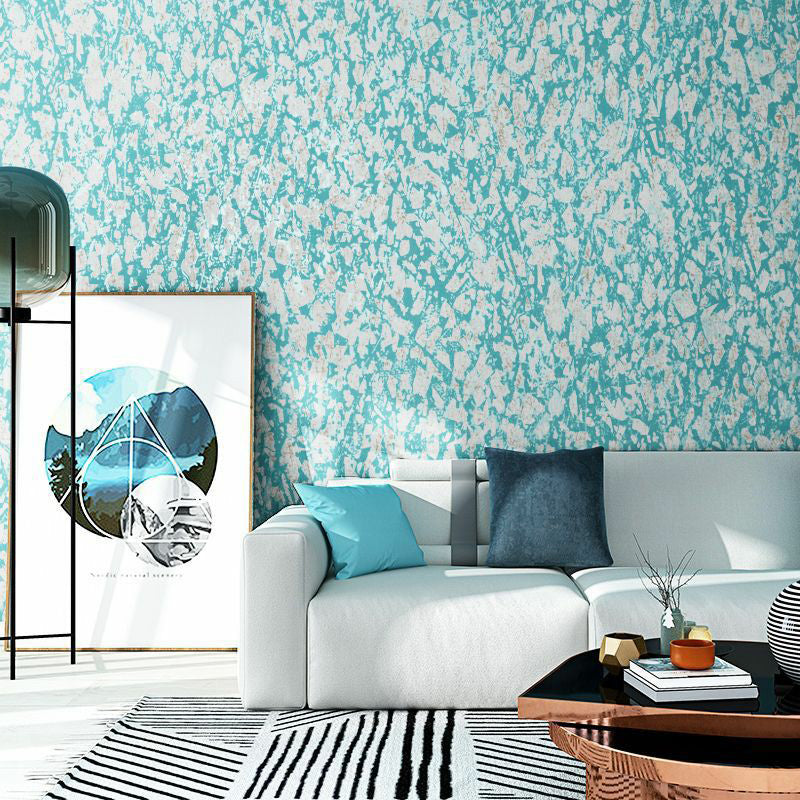 Modern Tie Dye Abstract Behang Zachte kleur Ongeplakte wandbekleding voor woondecoratie